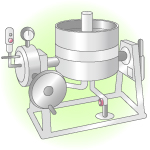 Disinfection of food processing equipment, etc.