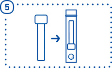 使用済みスティックは。廃棄用回収袋に収納し廃棄する。