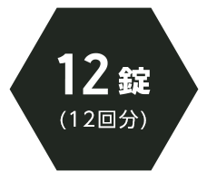 12錠(12回分)